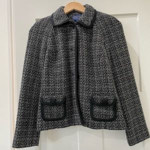 Vintage Pendleton Woolen Mills Women’s Business Work Gray Blazer Size M